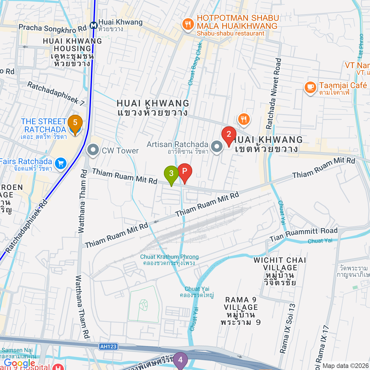 Cobe Ratchada Rama 9 — 车站 / 国际学校 / 华人超市