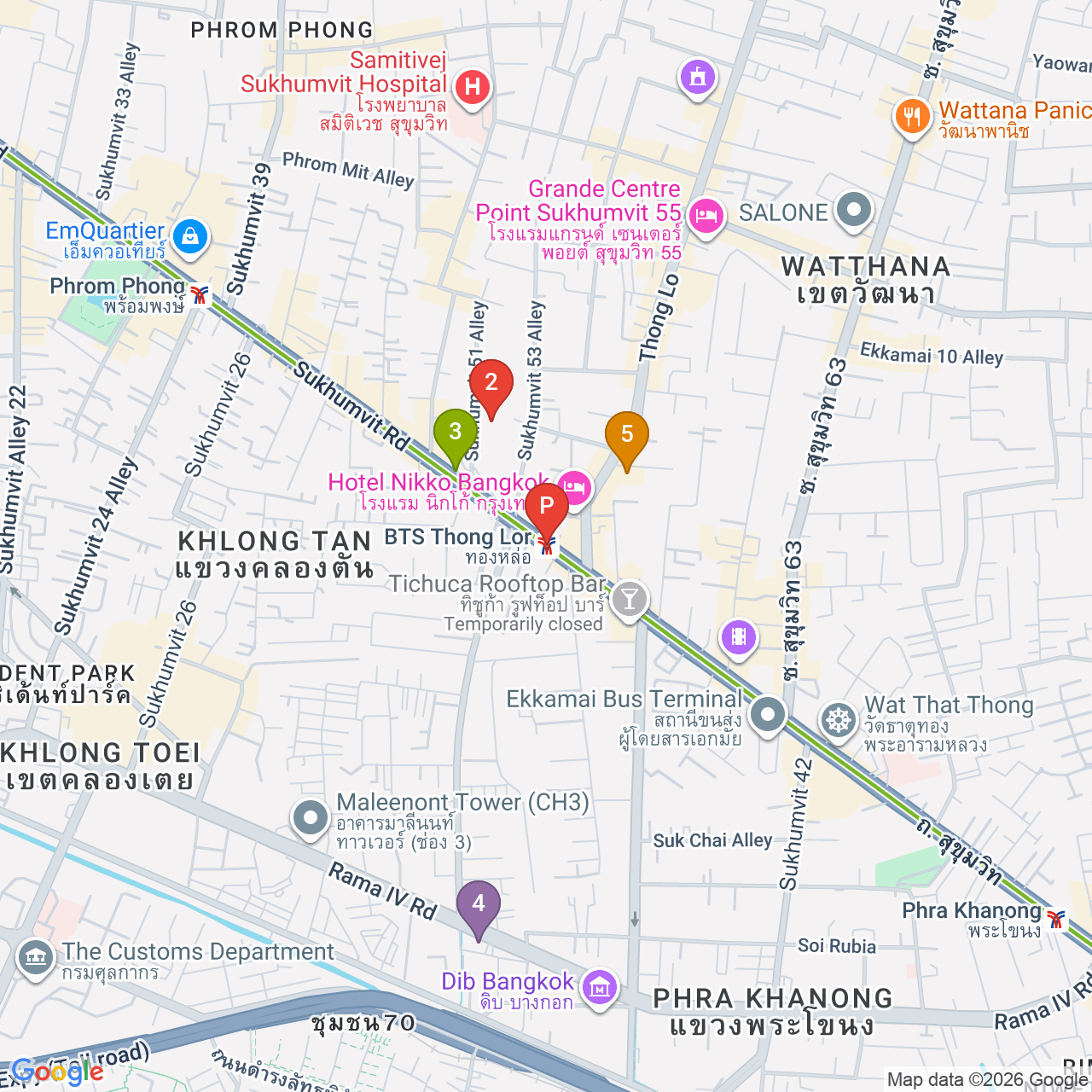 Ideo Q Thonglor — 车站 / 国际学校 / 华人超市